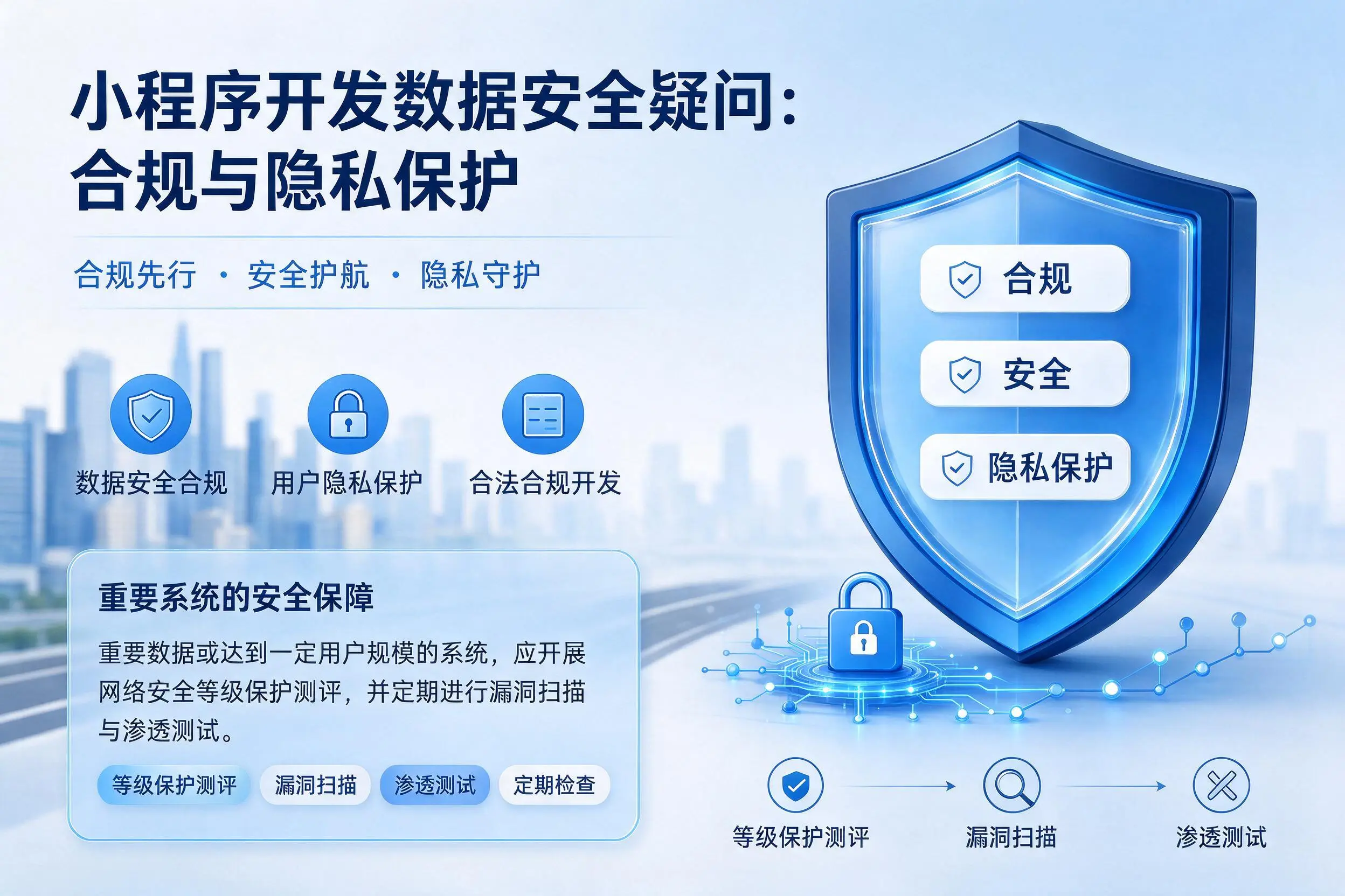 五指山小程序开发数据安全疑问:合规与隐私保护