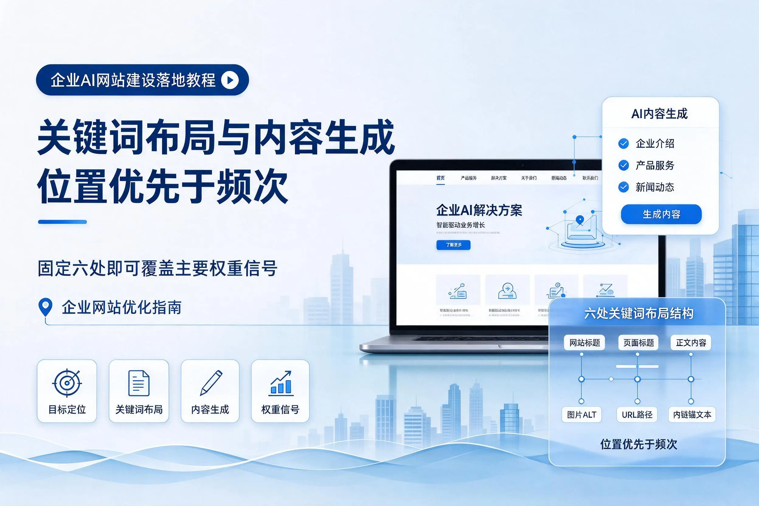 五指山企业AI网站建设落地教程：关键词布局与内容生成